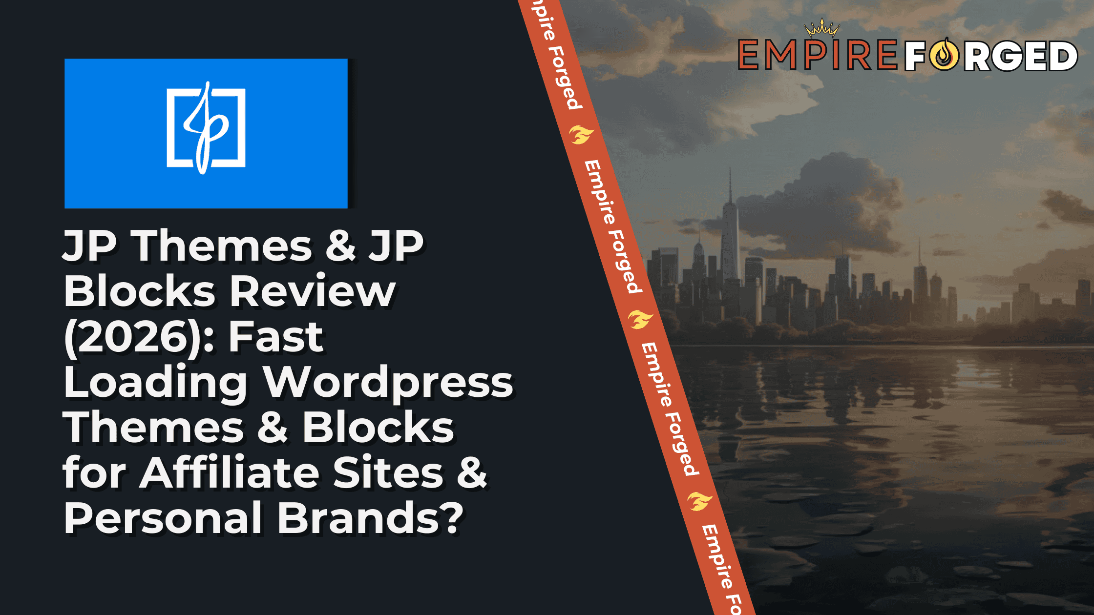 JP Themes and JP Blocks fast loading wordpress themes - kadence child theme with seo optimized blog designs for affiliate marketers and personal brands