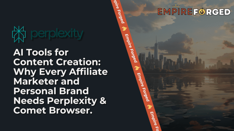 AI Tools for Content Creation: Why Every Affiliate Marketer and Personal Brand Needs Perplexity Pro